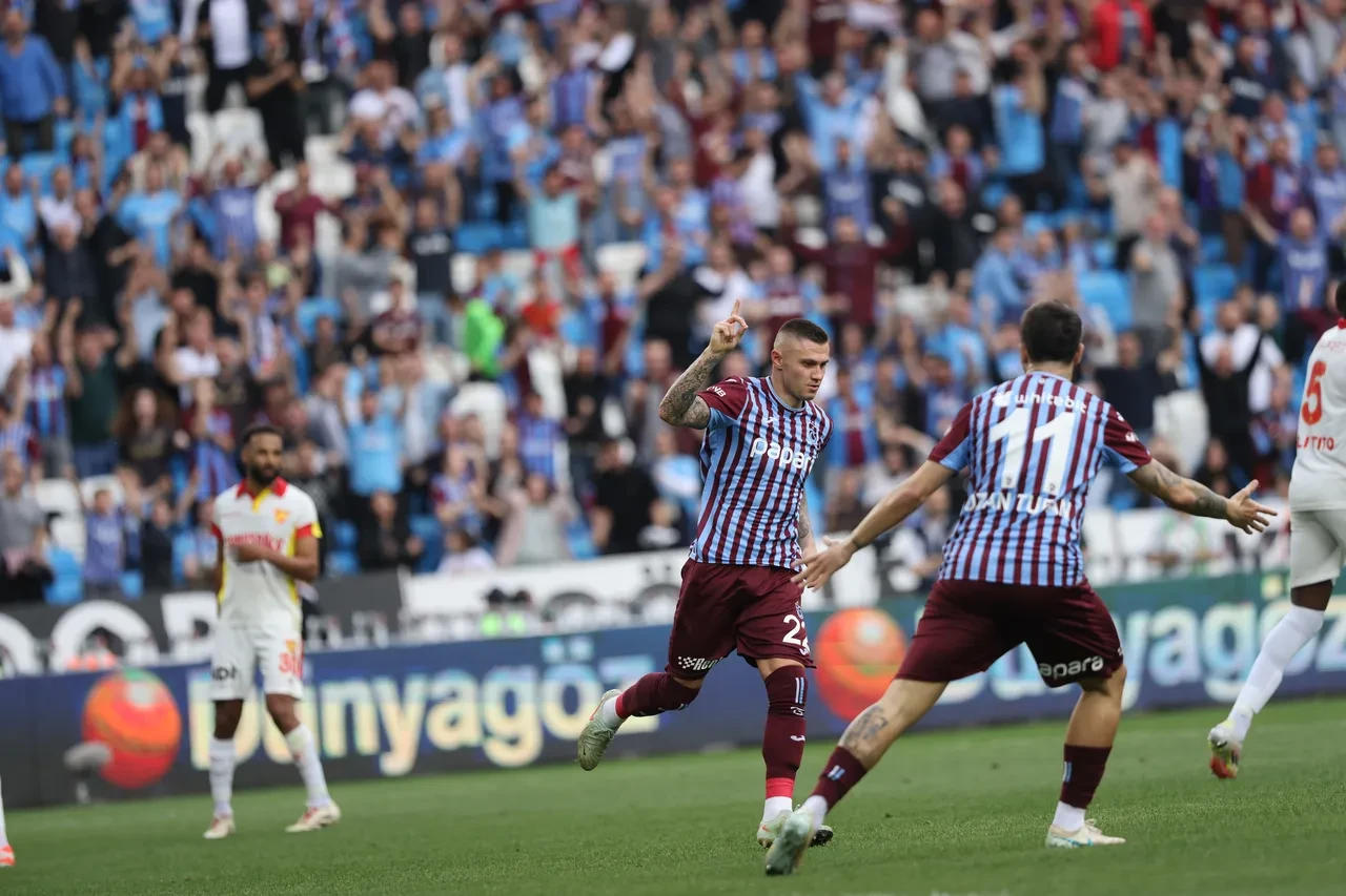 Trabzonspor Göztepe maçı kaç kaç bitti? Goller peş peşe geldi