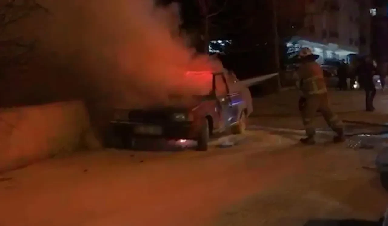 3 aydır park halindeydi: Alev topuna döndü!