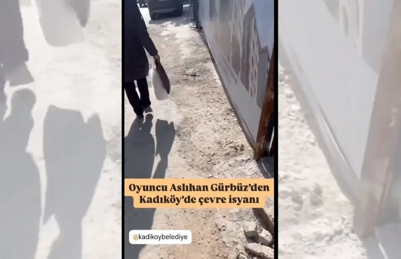 Aslıhan Gürbüz evinin önündeki manzarayı görünce küplere bindi