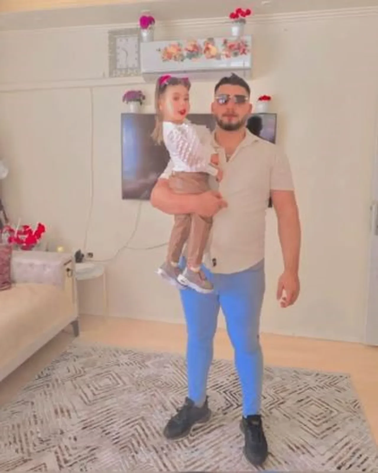 Derede cansız bedeni bulunmuştu! Minik Nazlı’nın babasıyla dans ettiği görüntüler yürek burktu