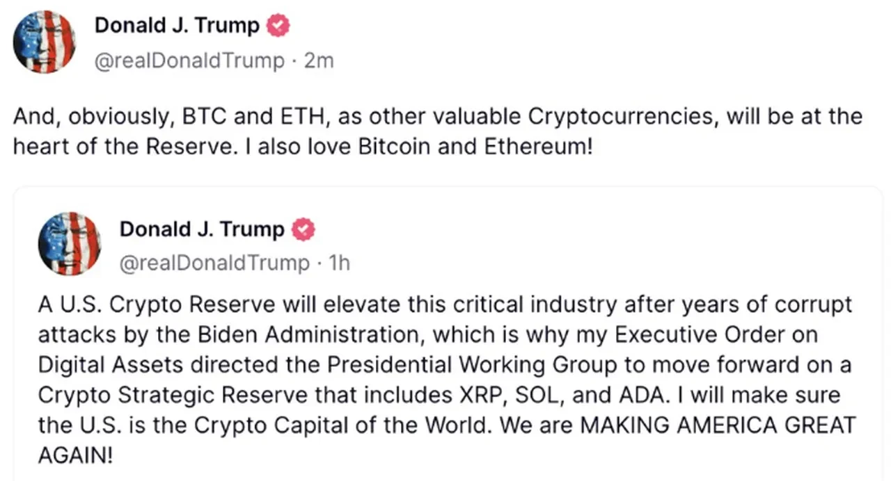 Trump'tan yeni kripto hamlesi! Bitcoin ve altcoinler coştu: BTC 180 bin dolar yolunda