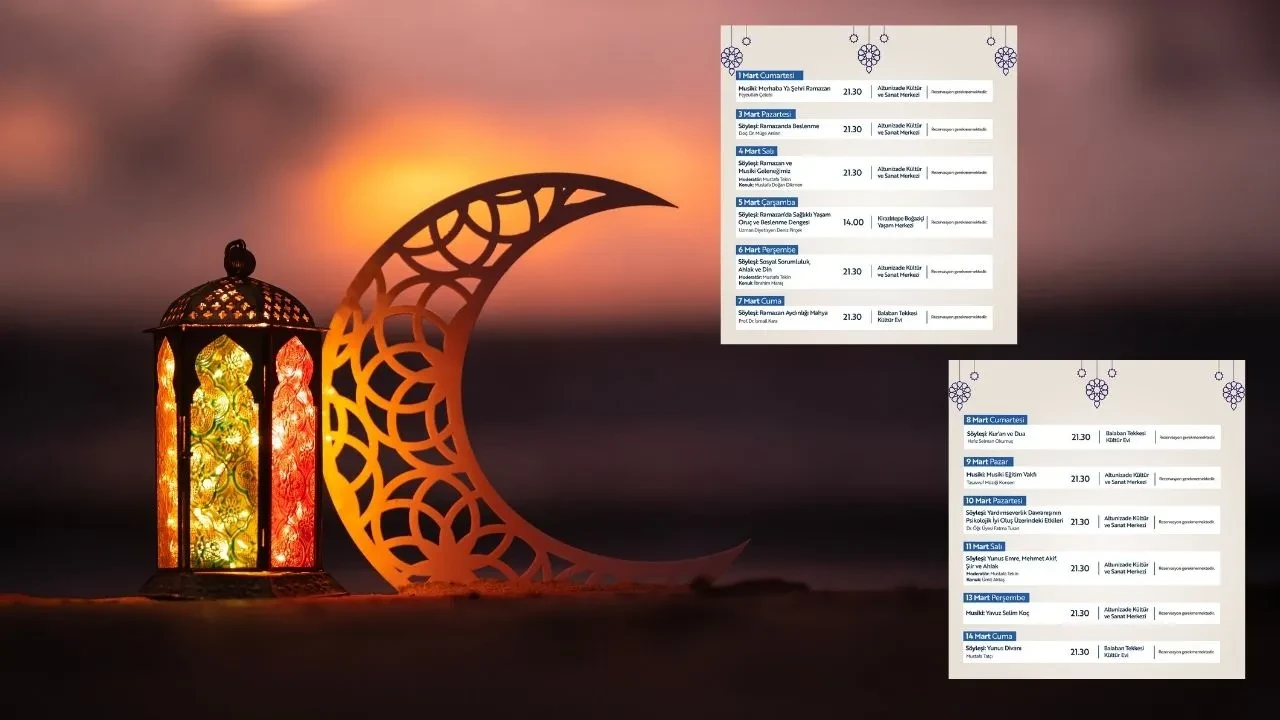 Üsküdar iftar çadırı nerede 2025? Üsküdar Ramazan ayı etkinlikleri