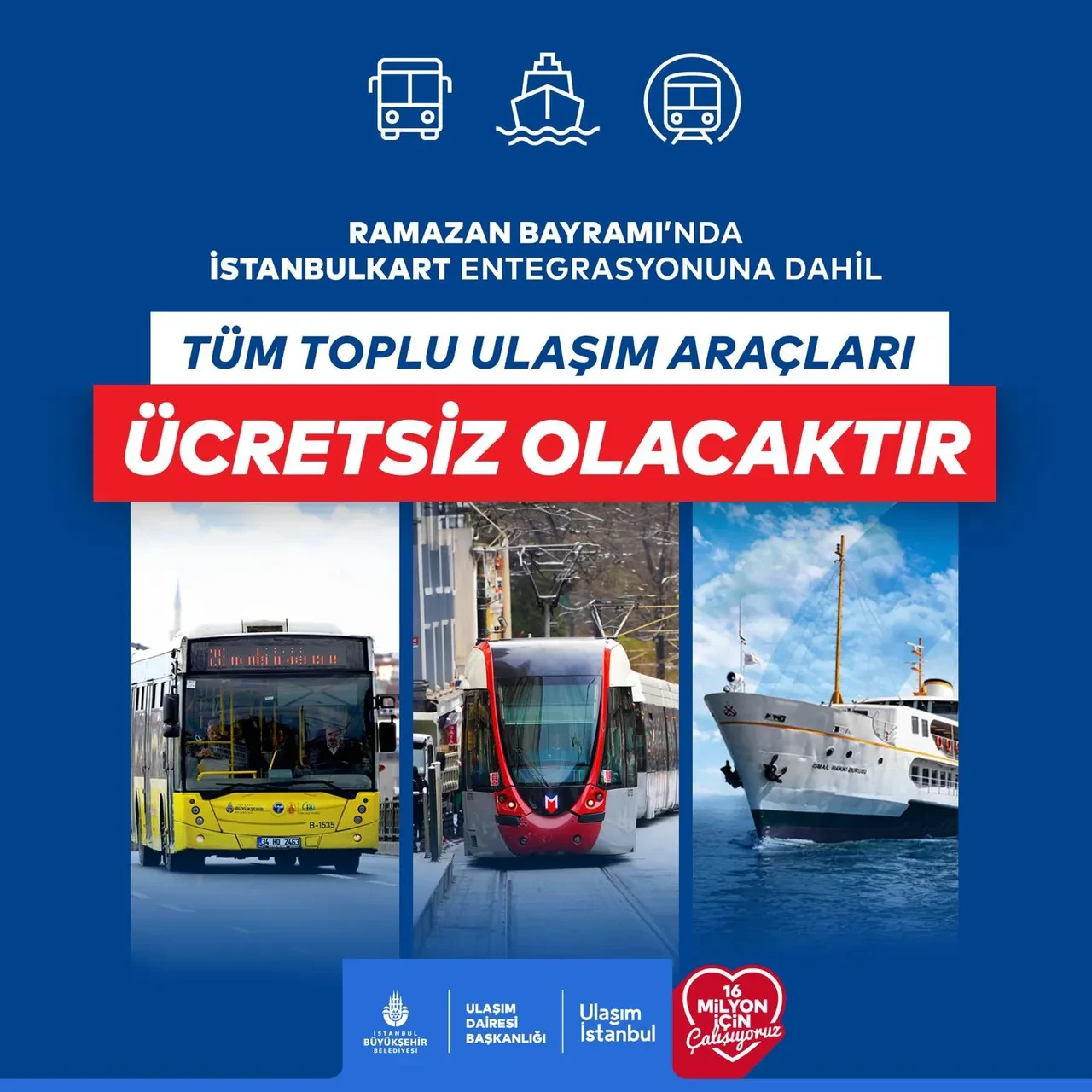 Bayramda vapur ücretsiz mi 2025? Ücretsiz olan hatları belli oldu