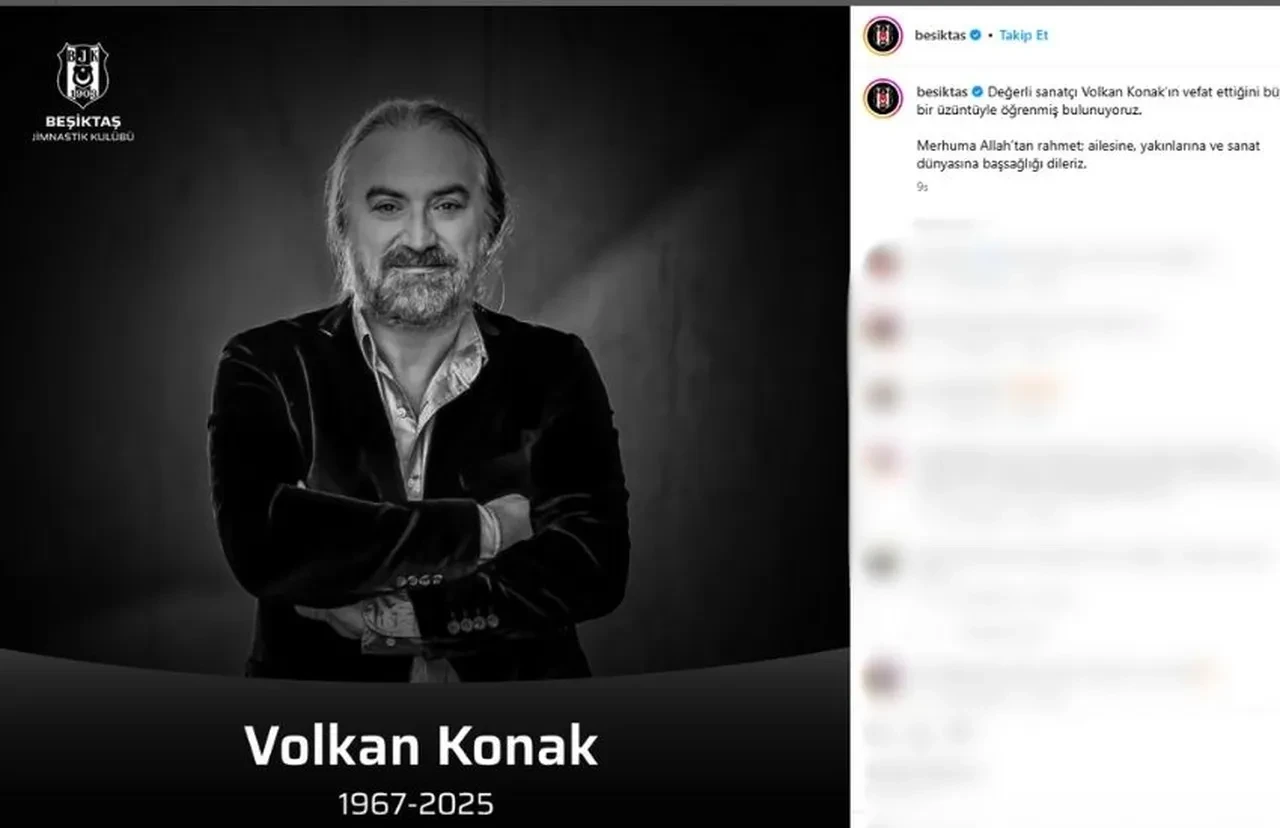 Volkan Konak'ın vefatı sonrası ünlü isimler başsağlığı mesajı yayınladı