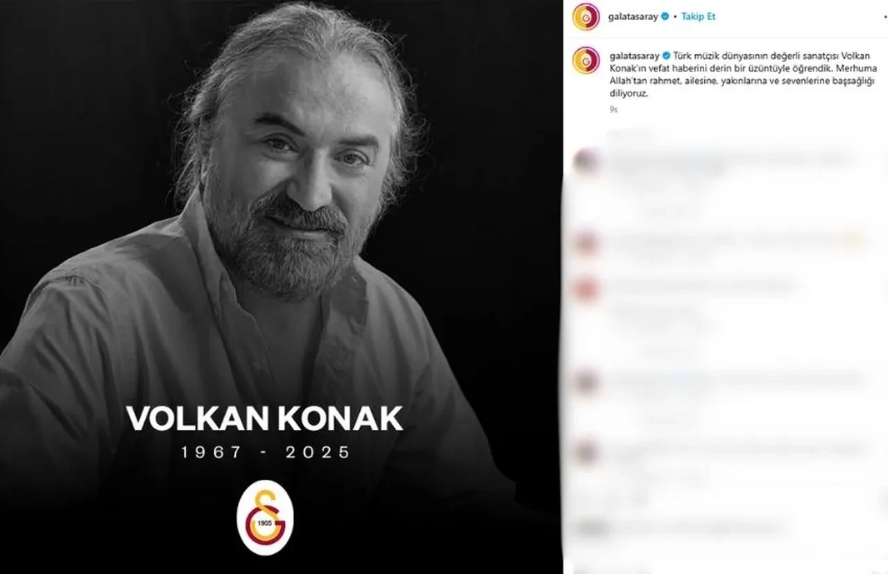 Volkan Konak'ın vefatı sonrası ünlü isimler başsağlığı mesajı yayınladı