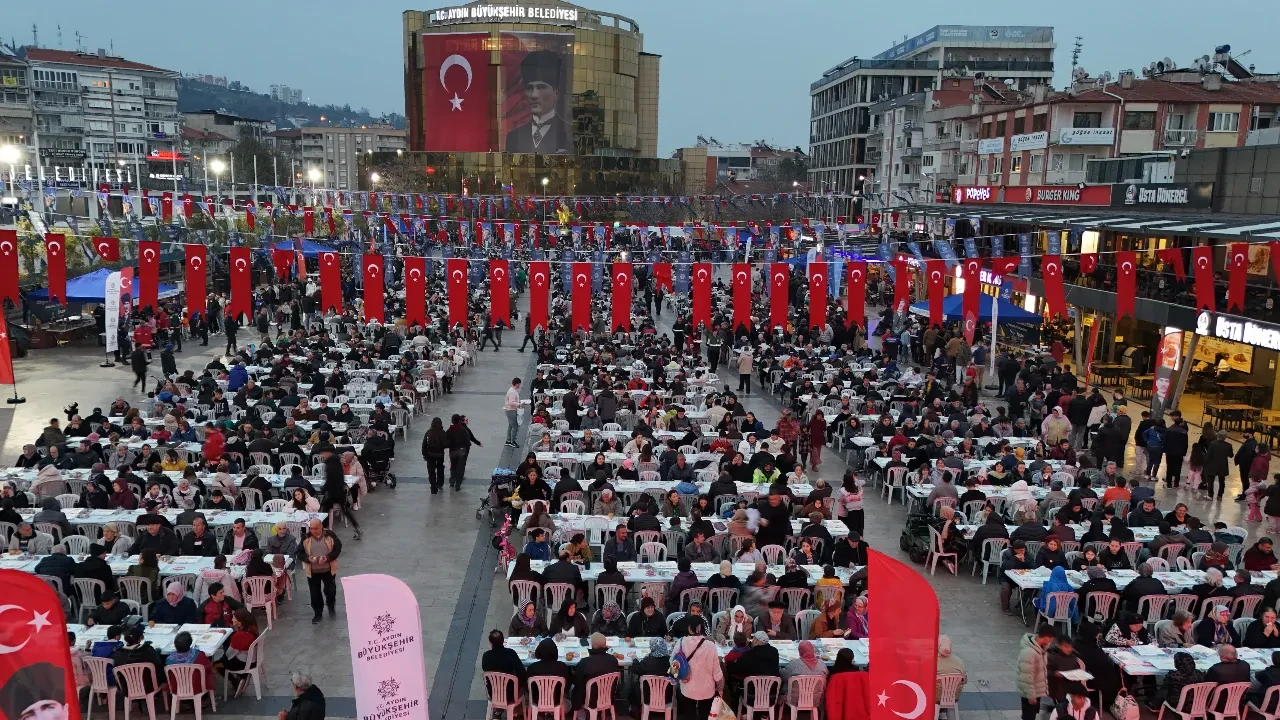 Aydın iftar çadırı yerleri 2025! Aydın Büyükşehir Belediyesi iftar alanlarını duyurdu