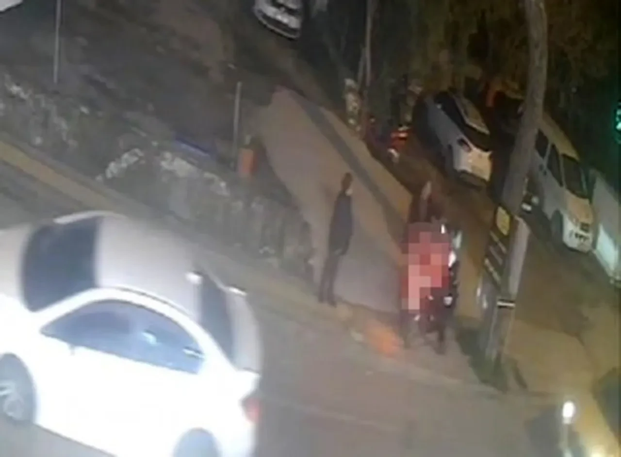 Ortada hiçbir şey yokken motokuryeye saldırdı! İfadesi dehşete düşürdü