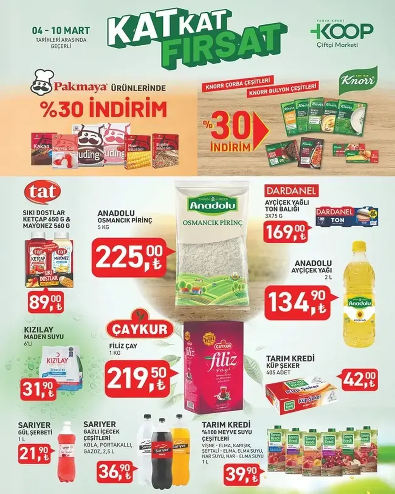 Tarım Kredi Kooperatif marketlerinde Ramazan indirimi! İşte fırsat ürünleri