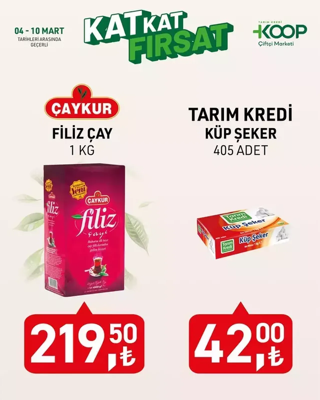 Tarım Kredi Kooperatif marketlerinde Ramazan indirimi! İşte fırsat ürünleri