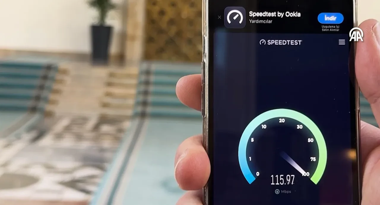 5G teknolojisi TBMM’de! Hız testi yapıldı