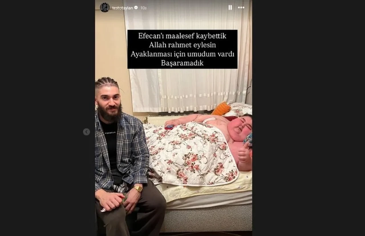 Fenomen Efecan Kültür hayatını kaybetti! Testo Taylan sosyal medyadan duyurdu 