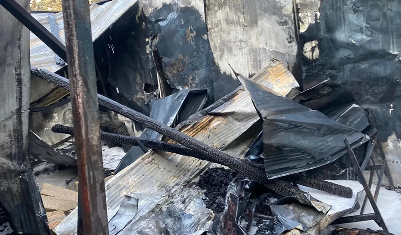 Hatay'da inşaat işçilerinin kaldığı konteynerde yangın! Ölü ve yaralı var