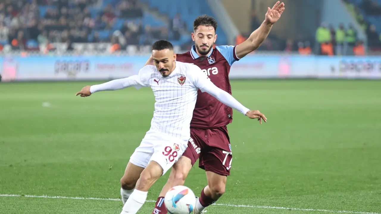 Trabzonspor Hatayspor'a evinde 2-1 mağlup oldu!