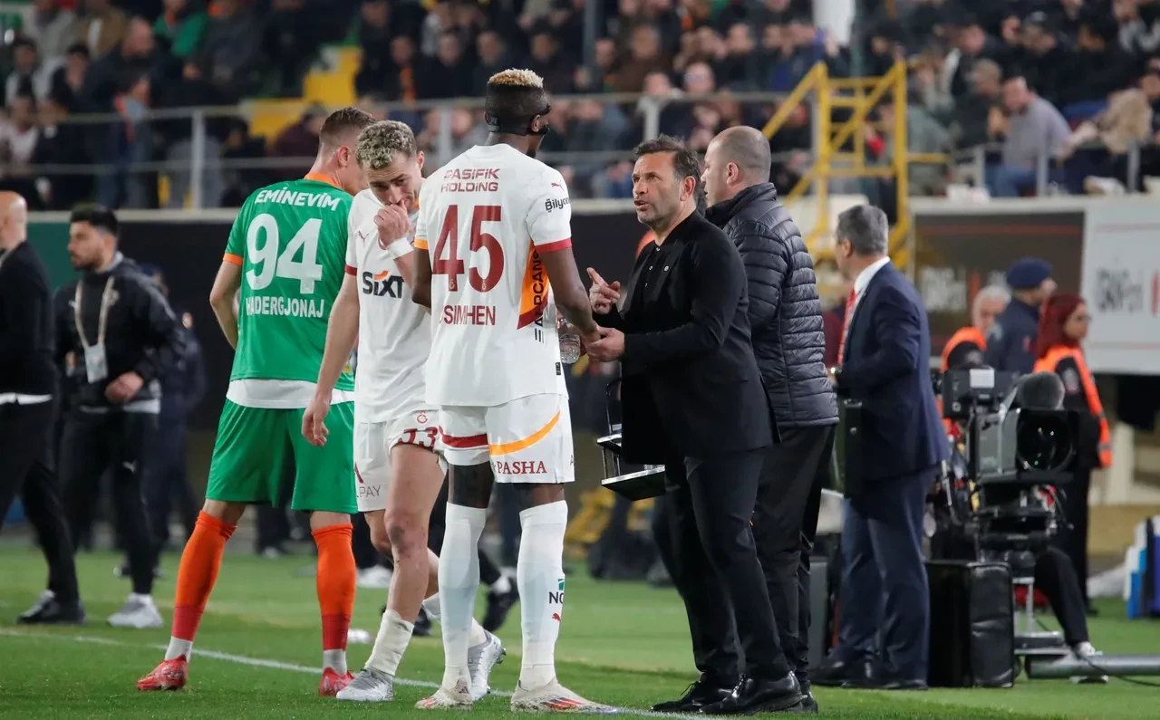 alanyaspor galatasaray maci kac kac bitti galatasaray ikinci yarida dondu 3206987 202503092252 1