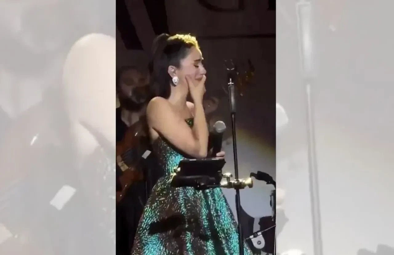 Öykü Gürman, Volkan Konak'a gözyaşları içinde veda etti