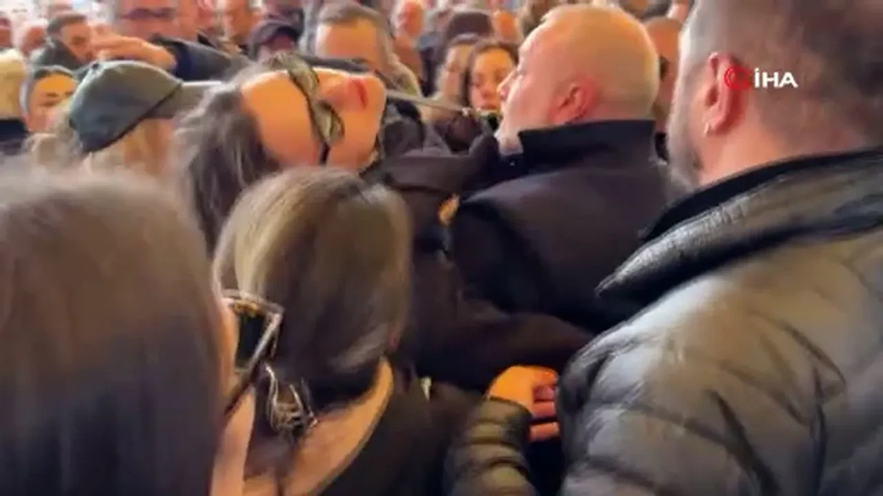 Volkan Konak'ın kızı Şimal Konak cenaze töreninde bayıldı! Kahreden anlar kamerada 