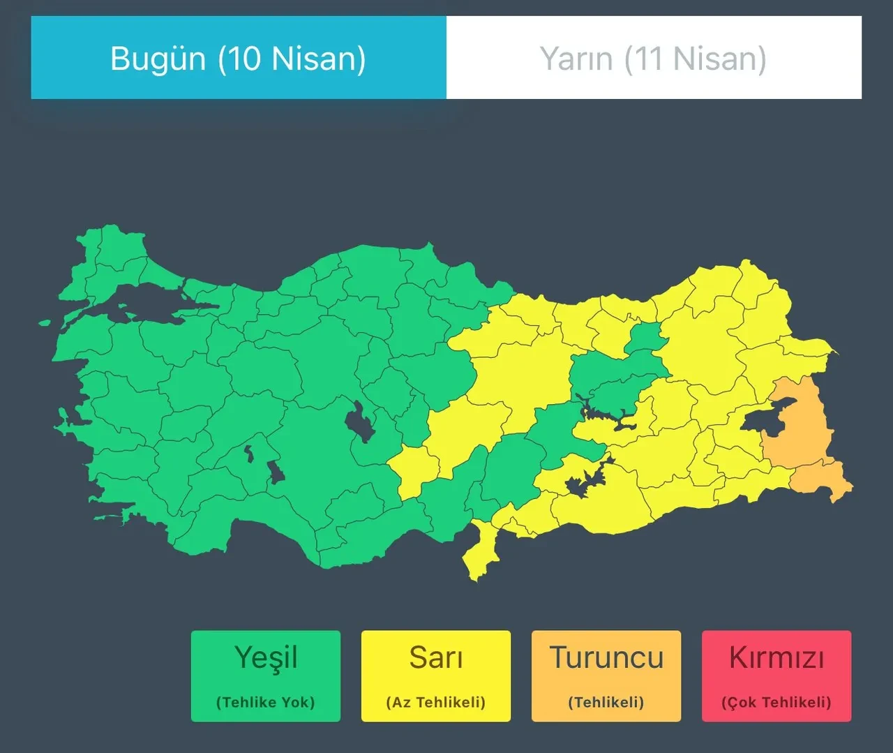AFAD'dan 31 il için turuncu ve sarı alarm! Kuvvetli yağış ve fırtına geliyor: Saatte 90 kilometreyi bulacak!