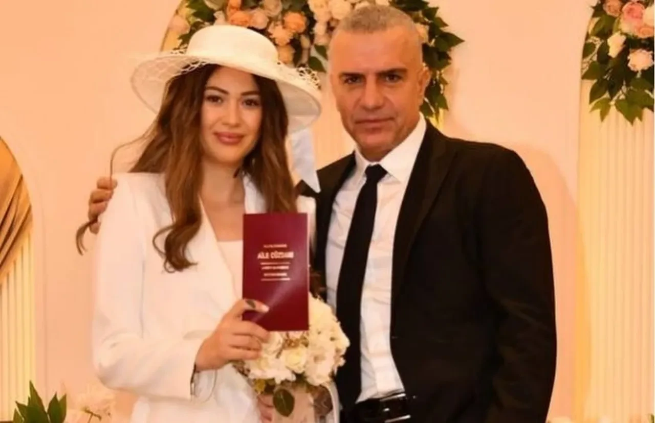 Berdan Mardini 15 yaş küçük sevgilisi Dilara Talay ile evlendi! Nikahtan ilk kareler geldi