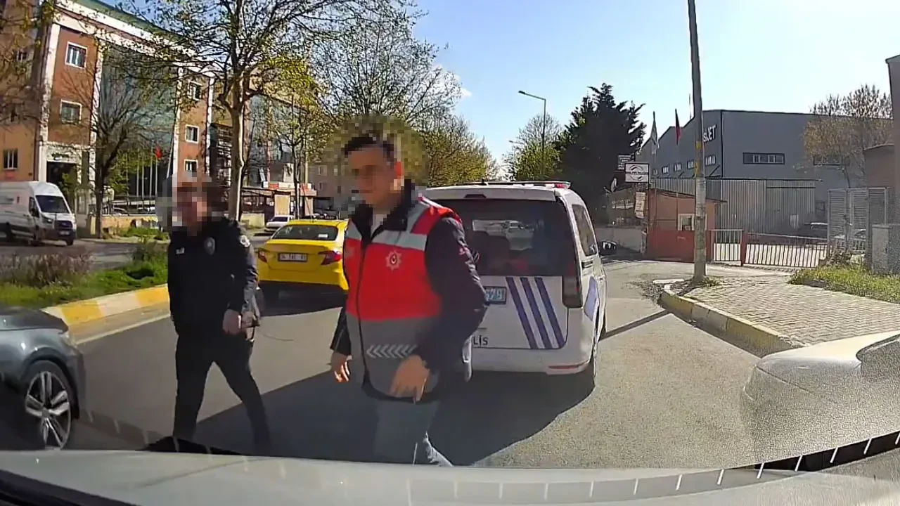 Esenyurt'ta sürücü ile tartışan polis hakkında Emniyet'ten flaş karar!