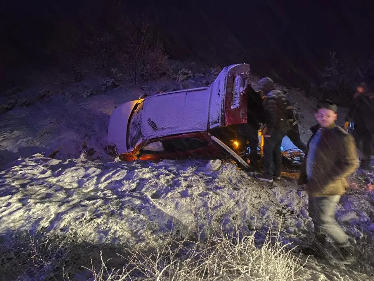 Kahramanmaraş'ta kar kazalara neden oldu: Ölü ve yaralılar var!