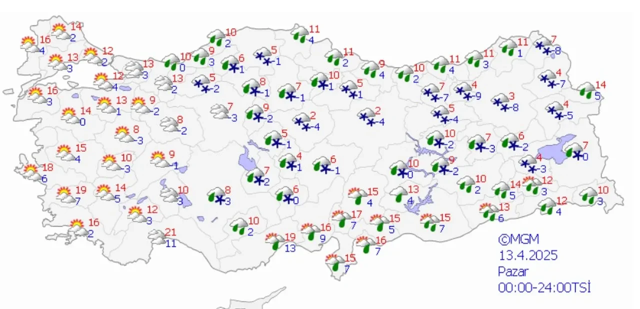 Bahar beklerken kar bastırıyor! Meteoroloji hafta sonu için uyarılarını sıraladı