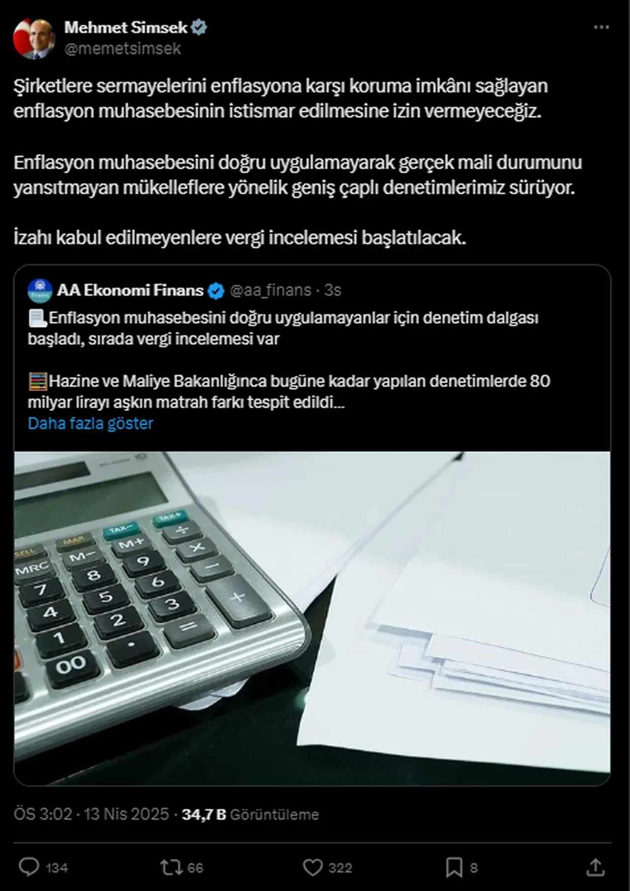 Maliye şimdi de onların peşine düştü! İzah yoksa vergi var
