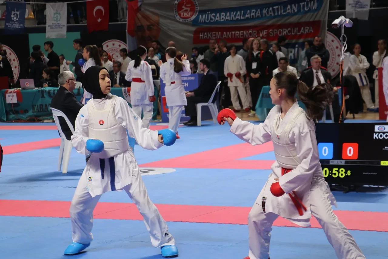 Türkiye Çocuklar Karate Şampiyonası, Kocaeli'de tamamlandı!