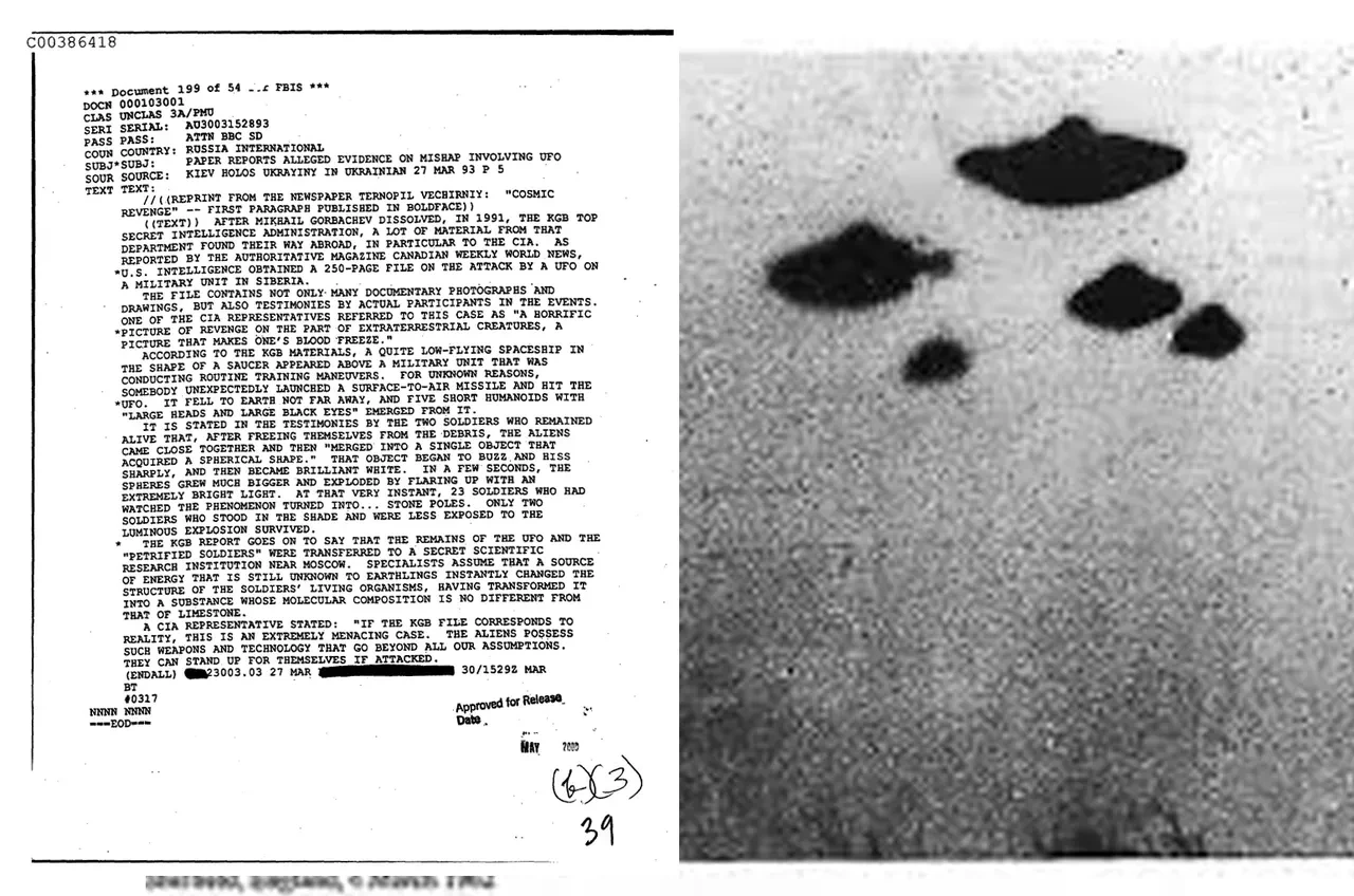 Gizliliği kalkan CIA raporlarında ilginç uzaylı vakası! 'Sovyet Rusya askerlerini taşa çevirdiler'