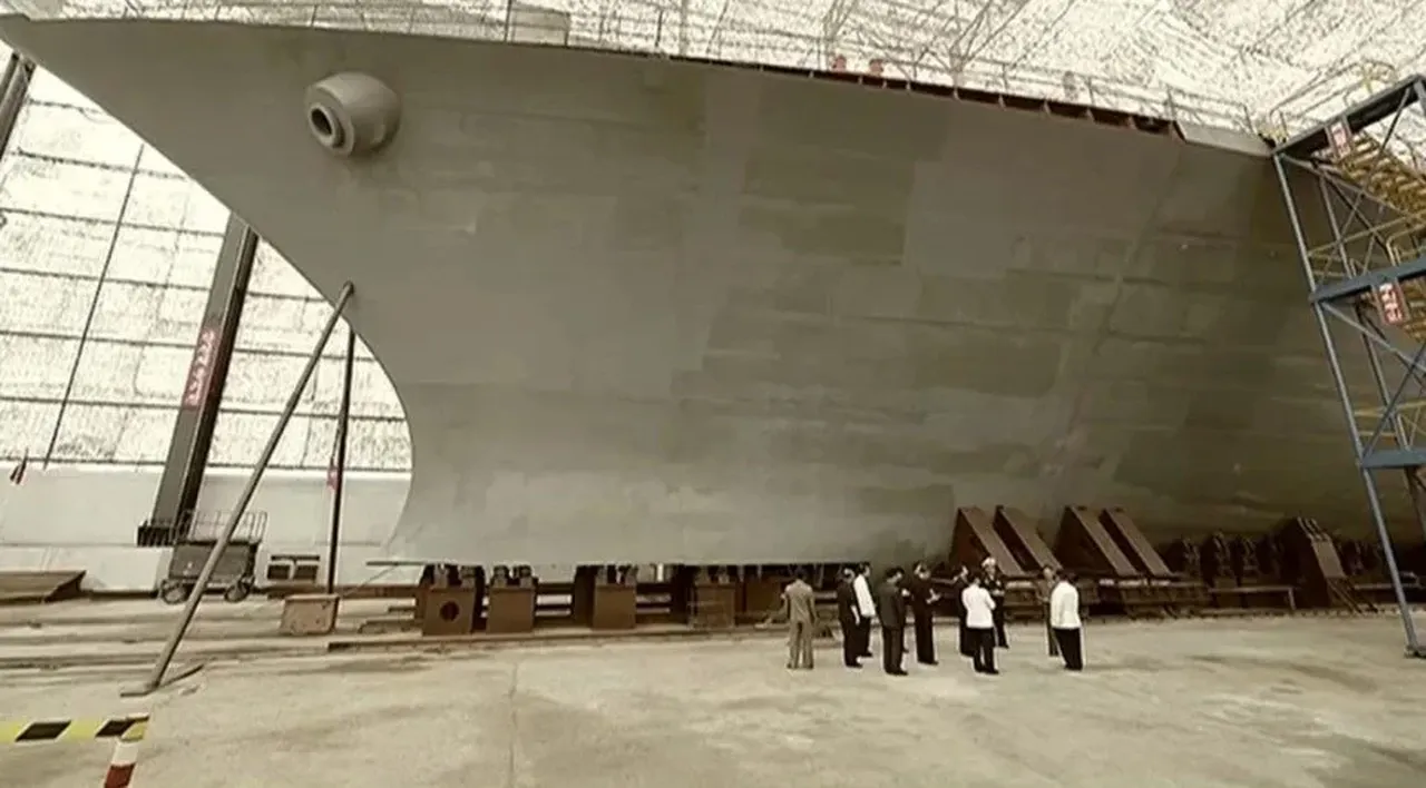 Kuzey Kore'nin en büyük savaş gemisi uydu görüntüleriyle gün yüzüne çıktı