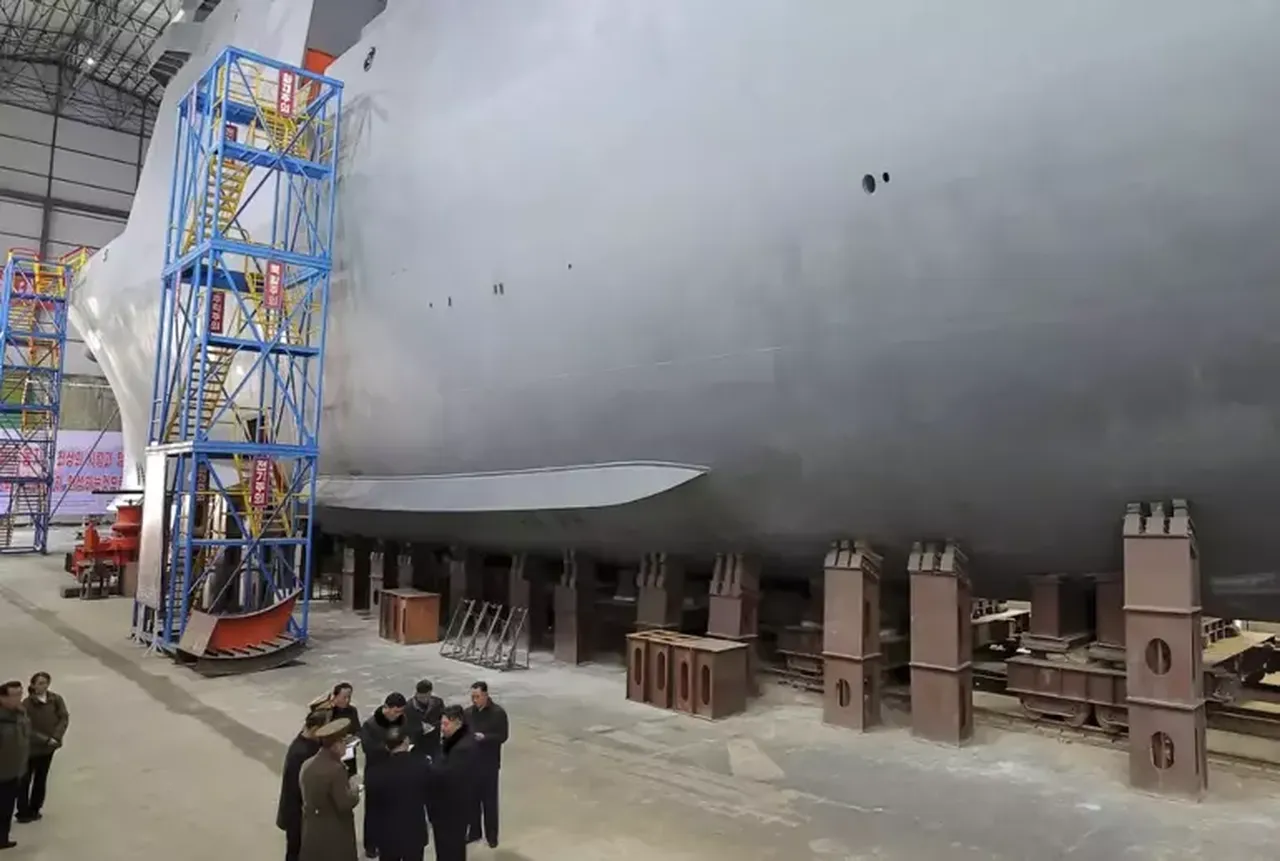 Kuzey Kore'nin en büyük savaş gemisi uydu görüntüleriyle gün yüzüne çıktı