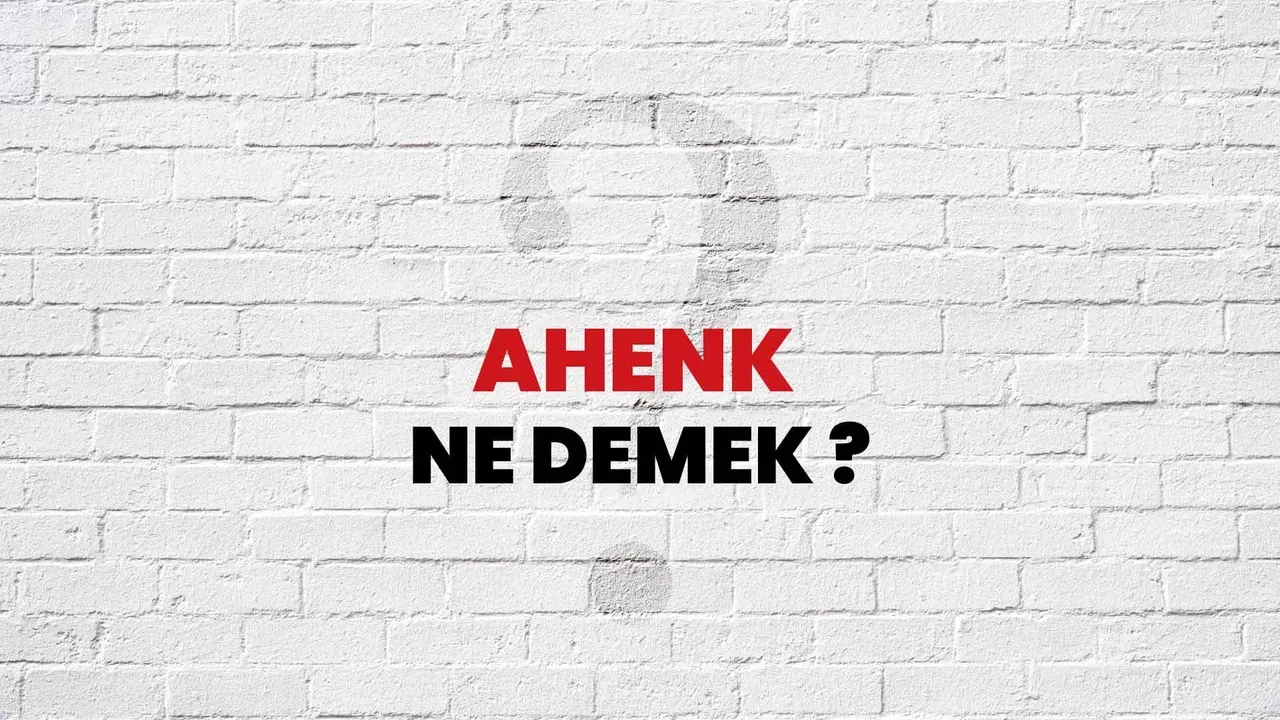 Ahenk ne demek, ne anlama gelir? Ahenk eş anlamlısı nedir ve neyi ifade eder?