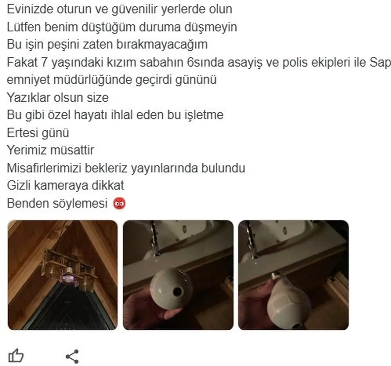 Sapanca bungalovda gizli kamera skandalı! Tutuklama kararı