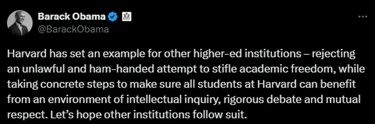 Obama ile Trump Harvard için karşı karşıya geldi! Anlaşmazlık büyüyor