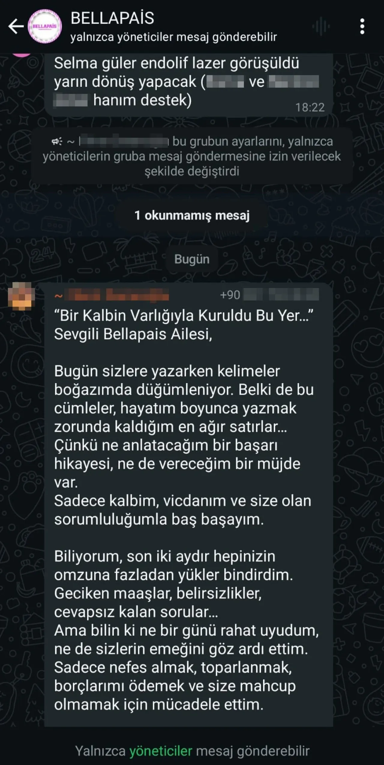 Güzellik merkezinde binlerce kişiyi mağdur etmişti! Helallik mesajları ortaya çıktı 
