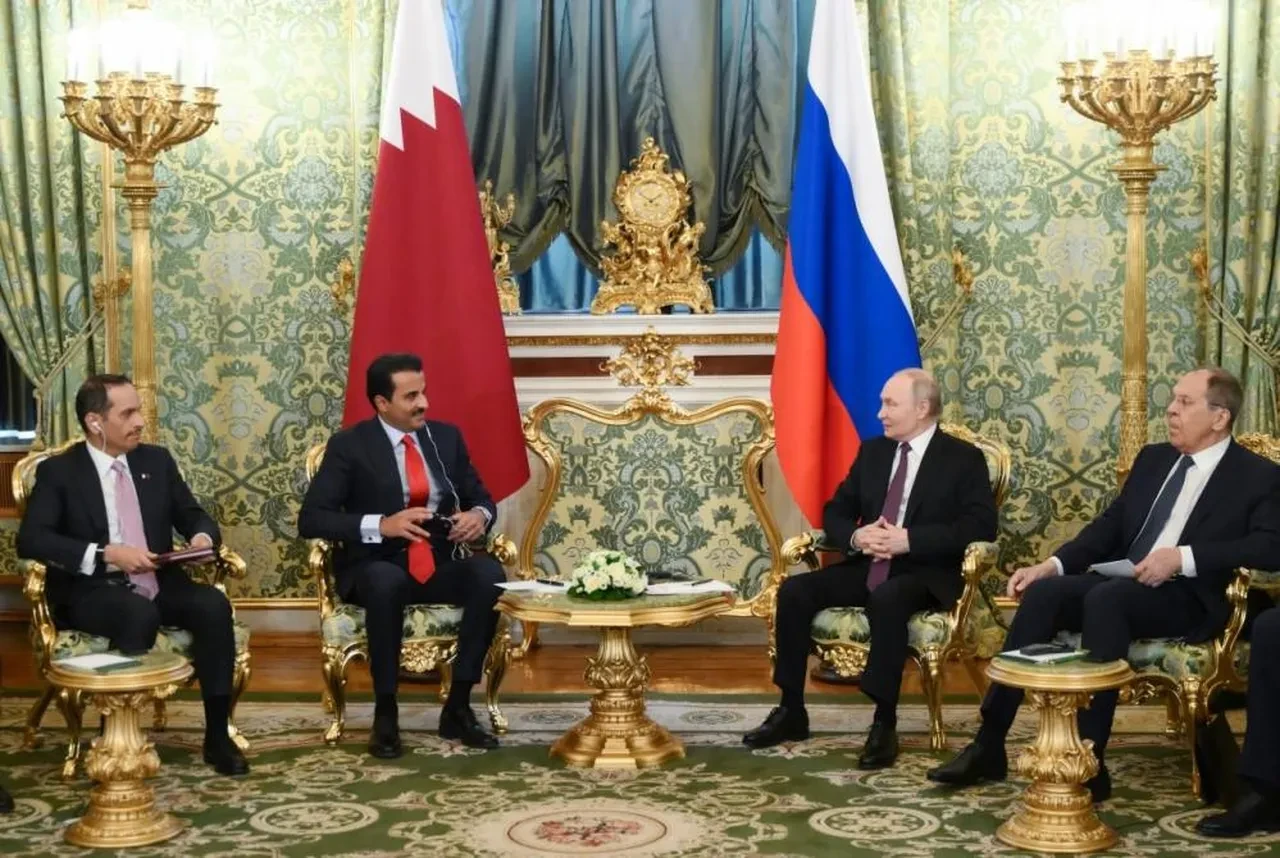 Katar Emiri Al Thani ve Rus lider Putin buluştu: Gündem Filistin ve Suriye