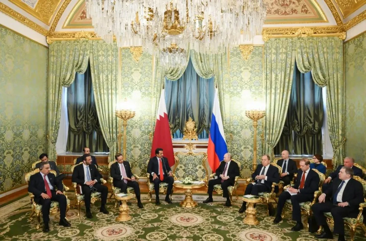 Katar Emiri Al Thani ve Rus lider Putin buluştu: Gündem Filistin ve Suriye