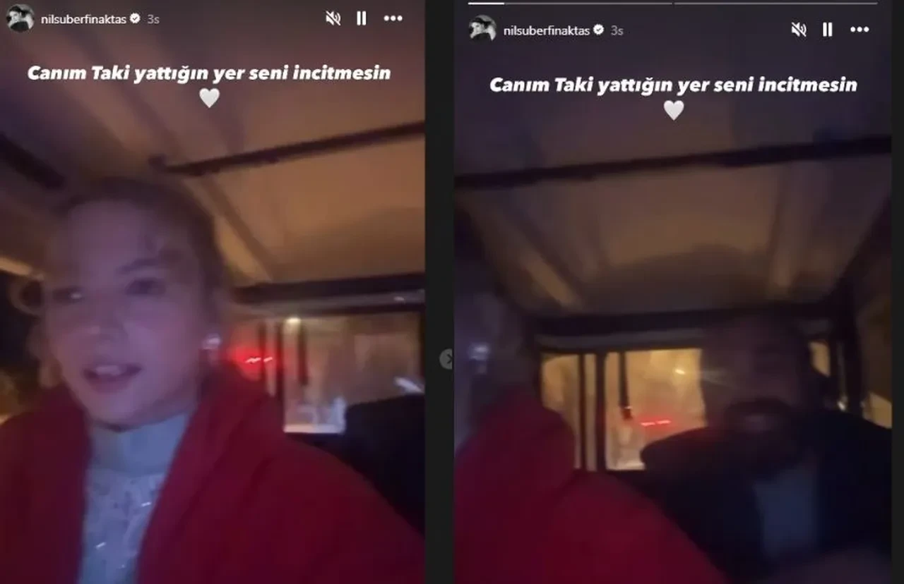 Nilsu Berfin Aktaş hayatını kaybeden yapım amiri Serkan Sükyan ile videosunu paylaştı 