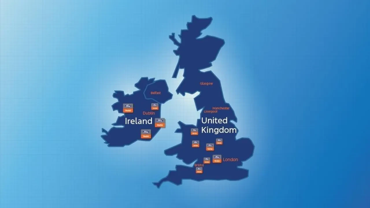 Ford Trucks, yurtdışı yetkili servis ağını İngiltere ve İrlanda'ya genişletti