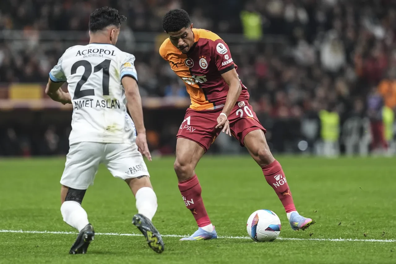 Galatasaray Bodrum FK engelini 2 golle geçti!