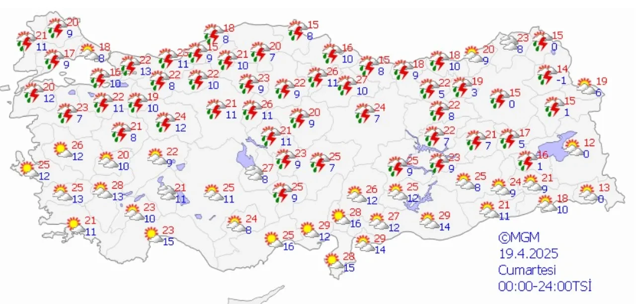 Hafta sonu planı yapanlar dikkat! Meteoroloji uyardı yine birden değişecek