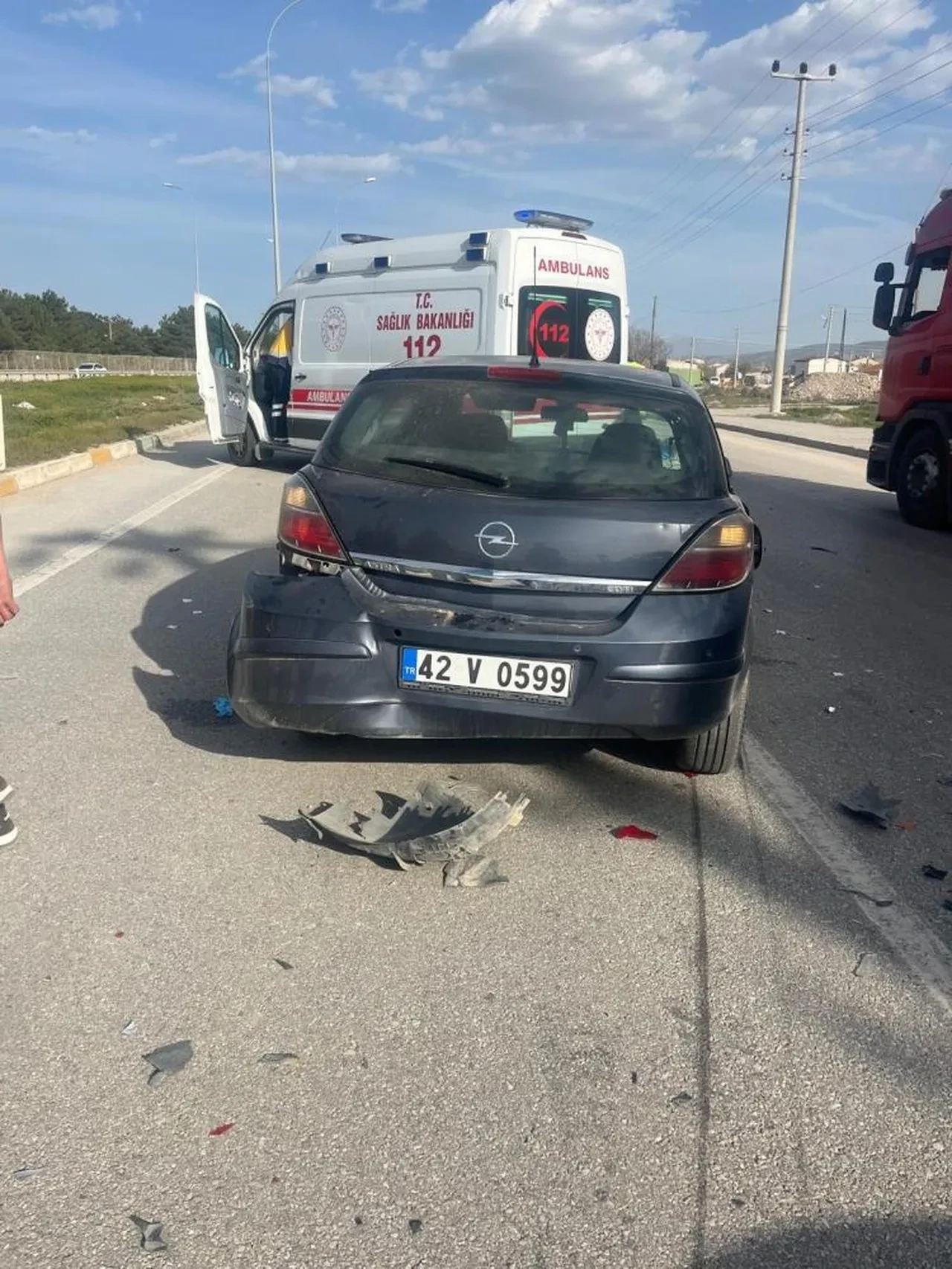 Afyonkarahisar’da işçi servisi kaza yaptı: Çok sayıda yaralı var!