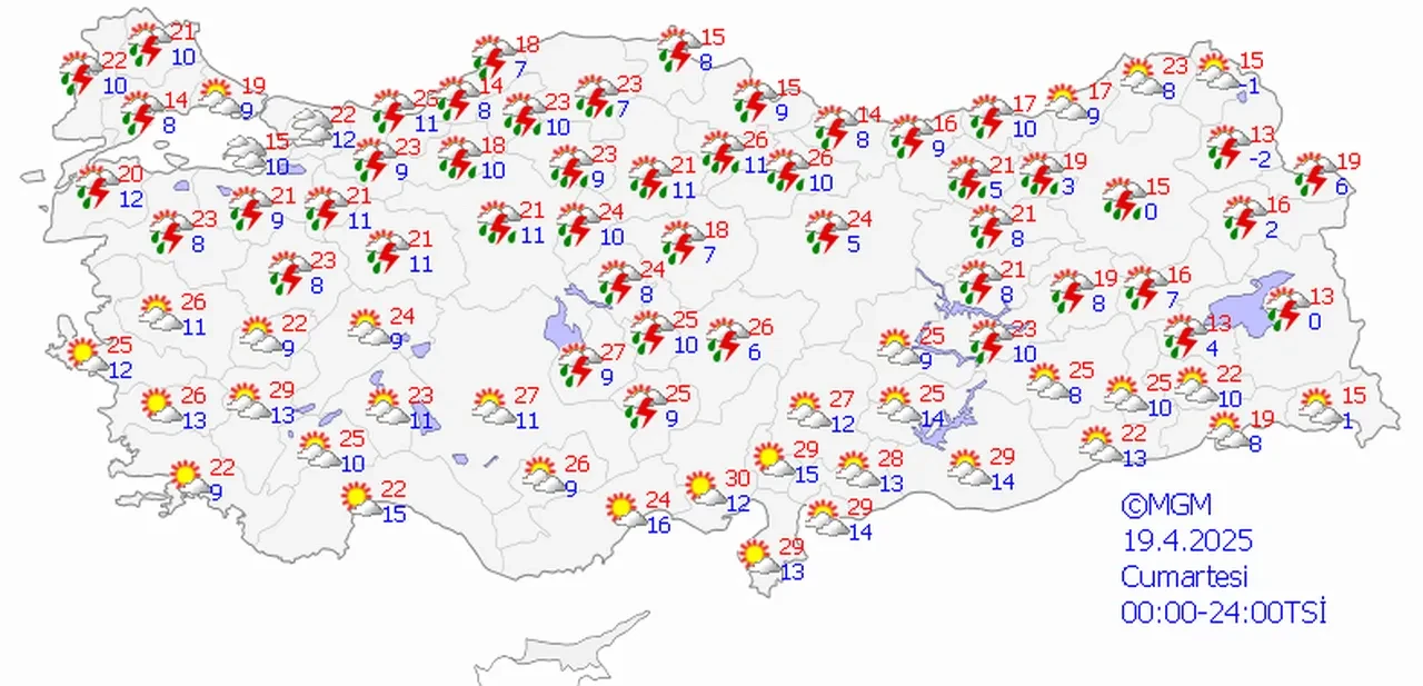Hafta sonu plan yapanlar dikkat! Meteoroloji uyardı: Sıcaklık düşüyor, kuvvetli yağış geliyor