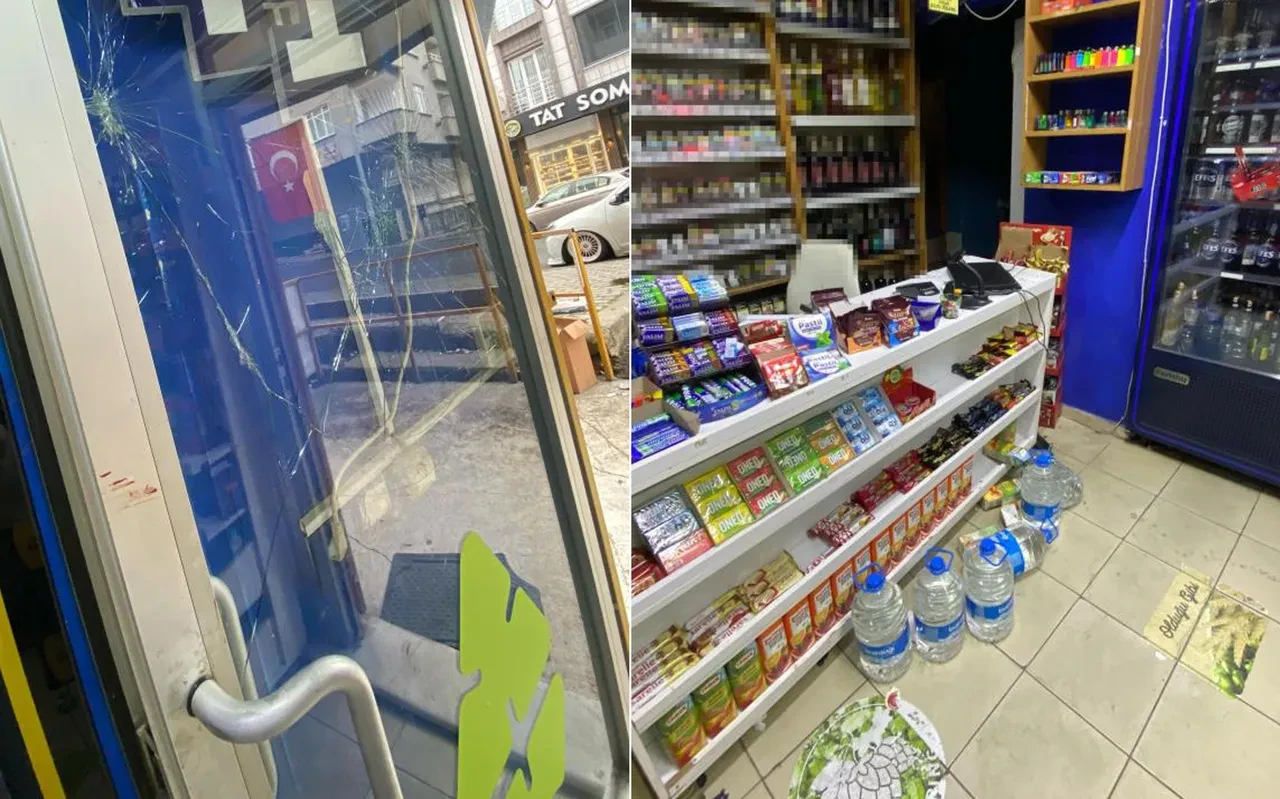 Bir tekel bayi dehşeti daha! Haraç alamayınca ortalığı yıktı