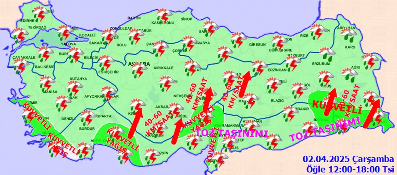 Perşembe günü İstanbul'da yağmur var mı? MGM 3 Nisan hava durumu raporu
