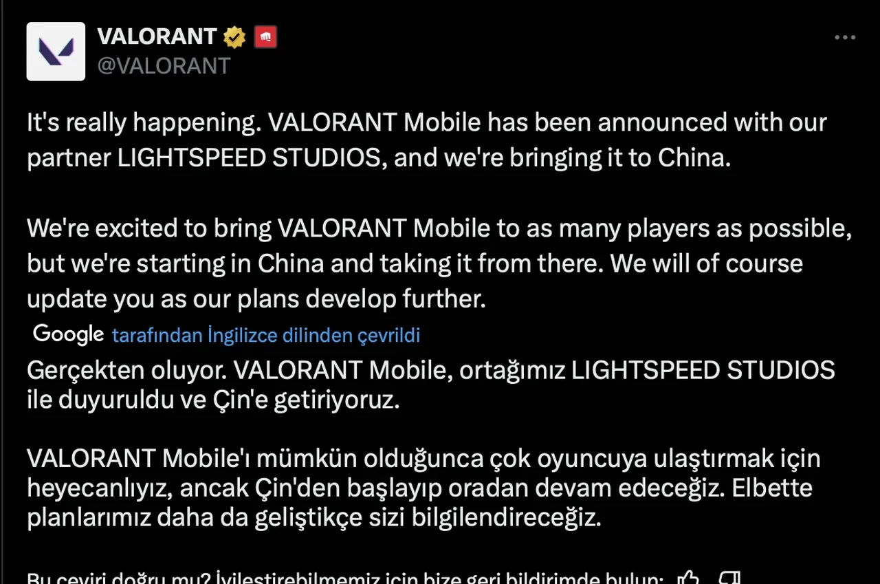 Valorant Mobile ne zaman çıkacak? Riot Games'ten beklenen duyuru geldi