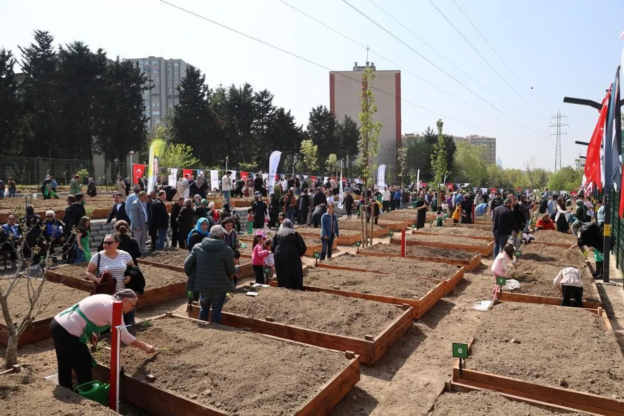 Ataşehir’de "Kent Bostanları" projesinin ikincisi hayata geçti