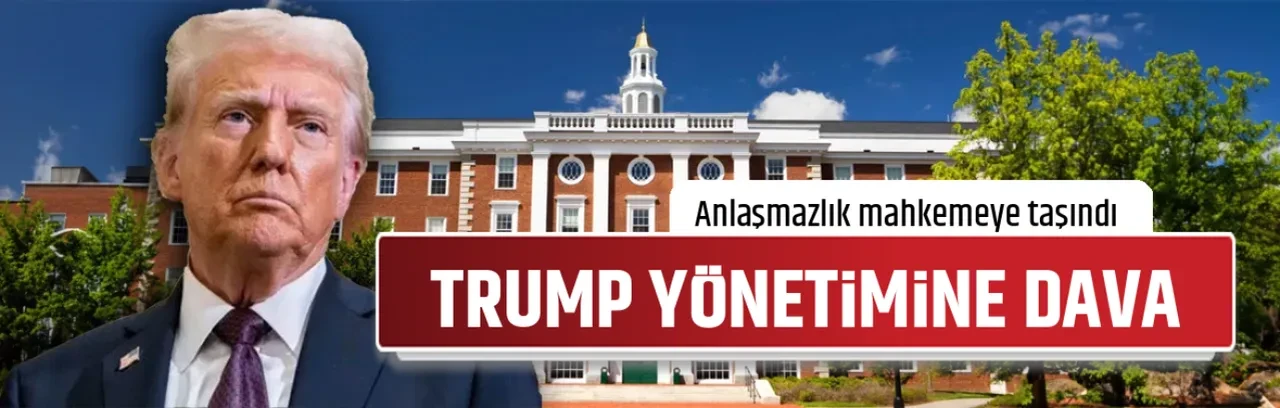 TRUMP YÖNETİMİNE DAVA