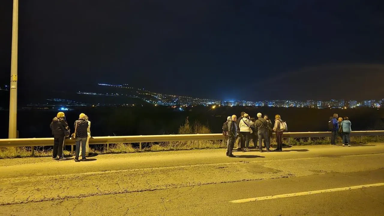 Kayseri'de turist otobüsünde facia ucuz atlatıldı!