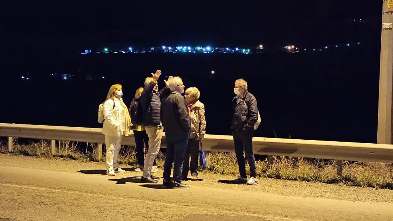 Kayseri'de turist otobüsünde facia ucuz atlatıldı!