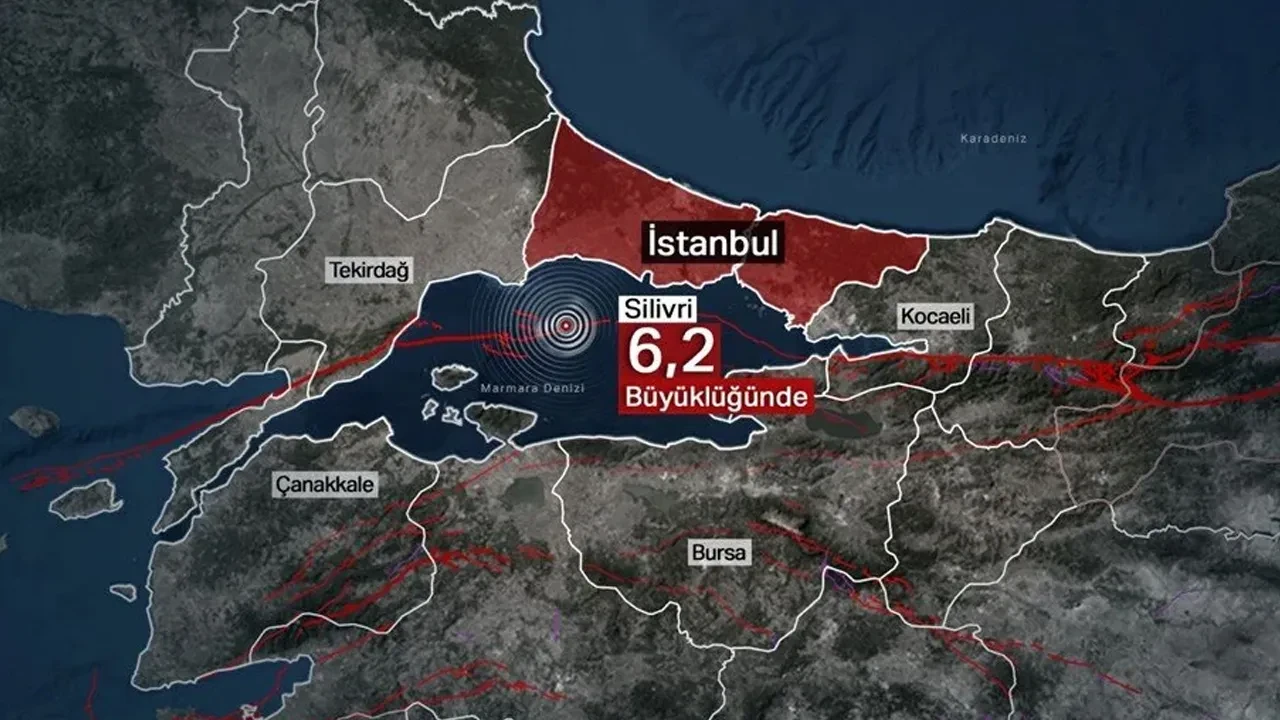 AFAD İstanbul depremi analizini yayımladı! 15 kilometrelik segment kırıldı